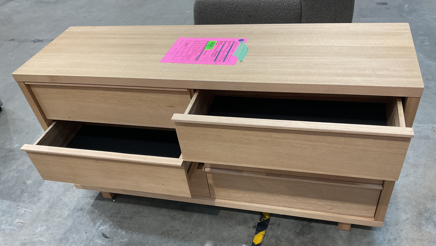 NZ PRZ20269 1 PCE MORNINGTON|DRESSER 6 DRAWER NATURAL