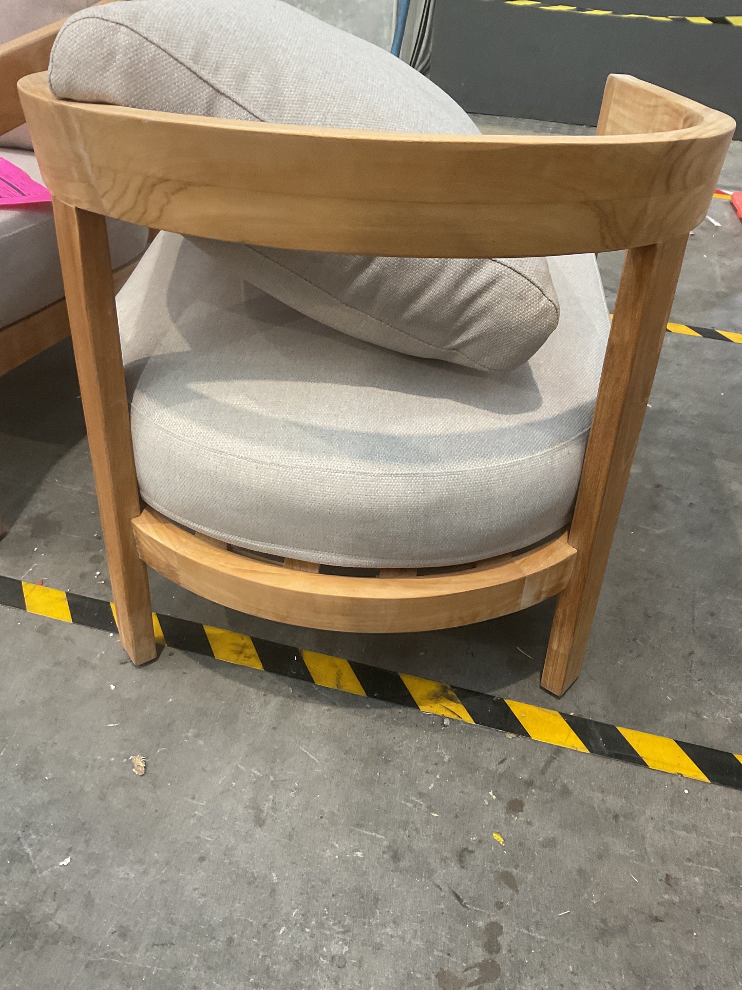 NZ CLZ20644 2 PCE BOREE ARMCHAIR TEAK NATURAL