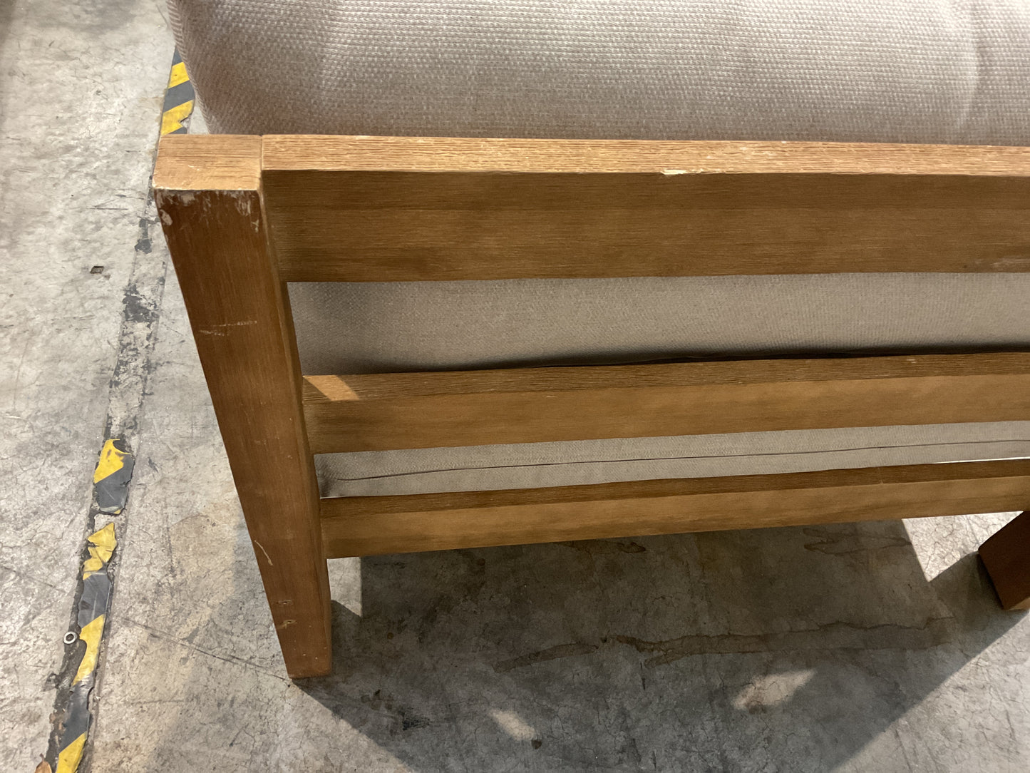 NZ CLZ20635 4 PCE CANNES SOFA 3S ACACIA NATURAL MKII