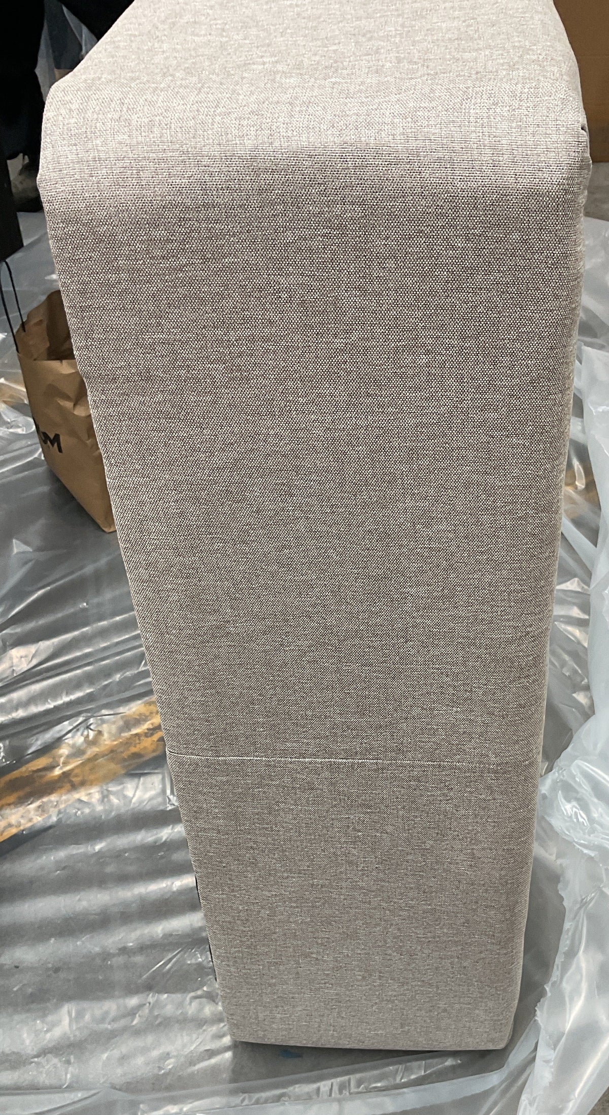 NZ CLZ20716 1 PCE FREEDOM FLOATING 2 DRAWER BASE LONG SINGLE TAUPE (RIGHT)