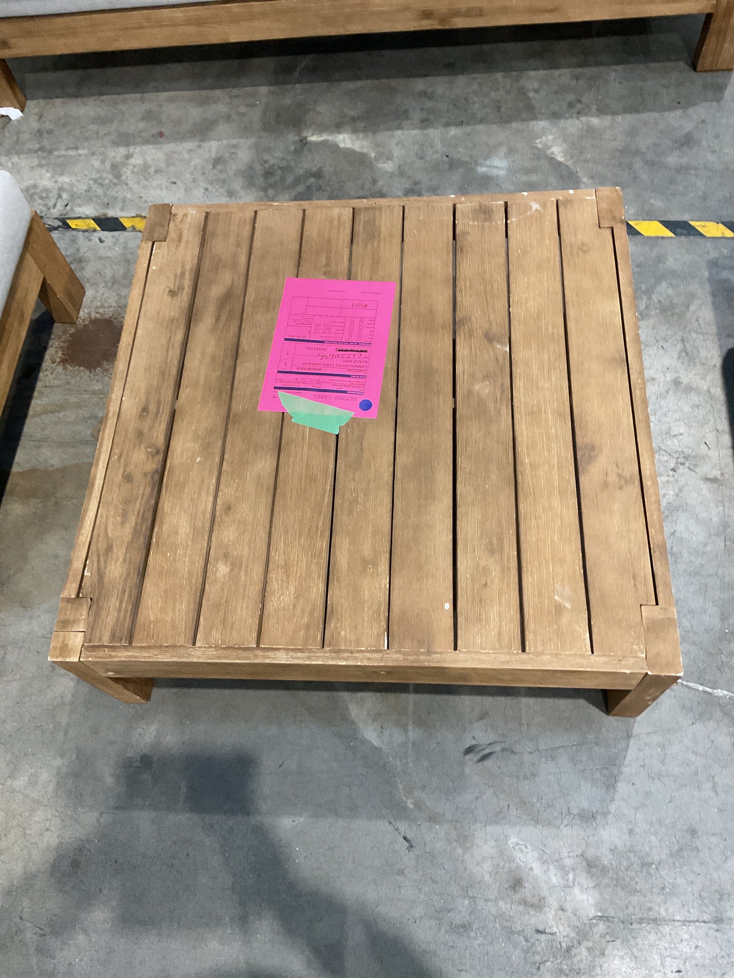 NZ CLZ20635 4 PCE CANNES SOFA 3S ACACIA NATURAL MKII