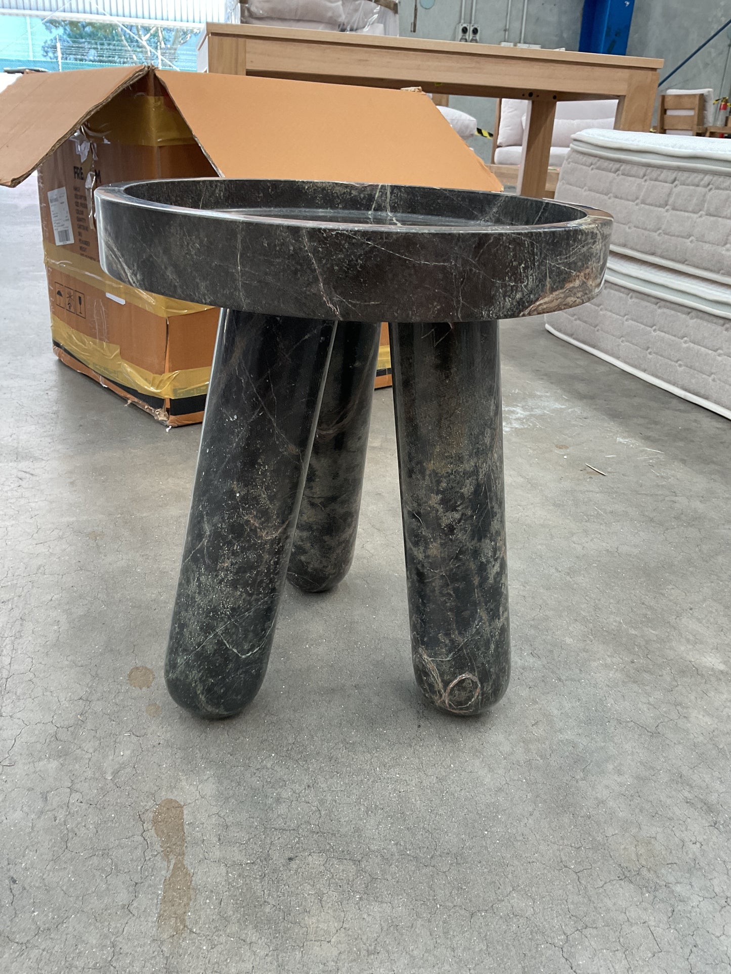 NZ PRZ20264 1 PCE COLUMN SIDE TABLE GREEN