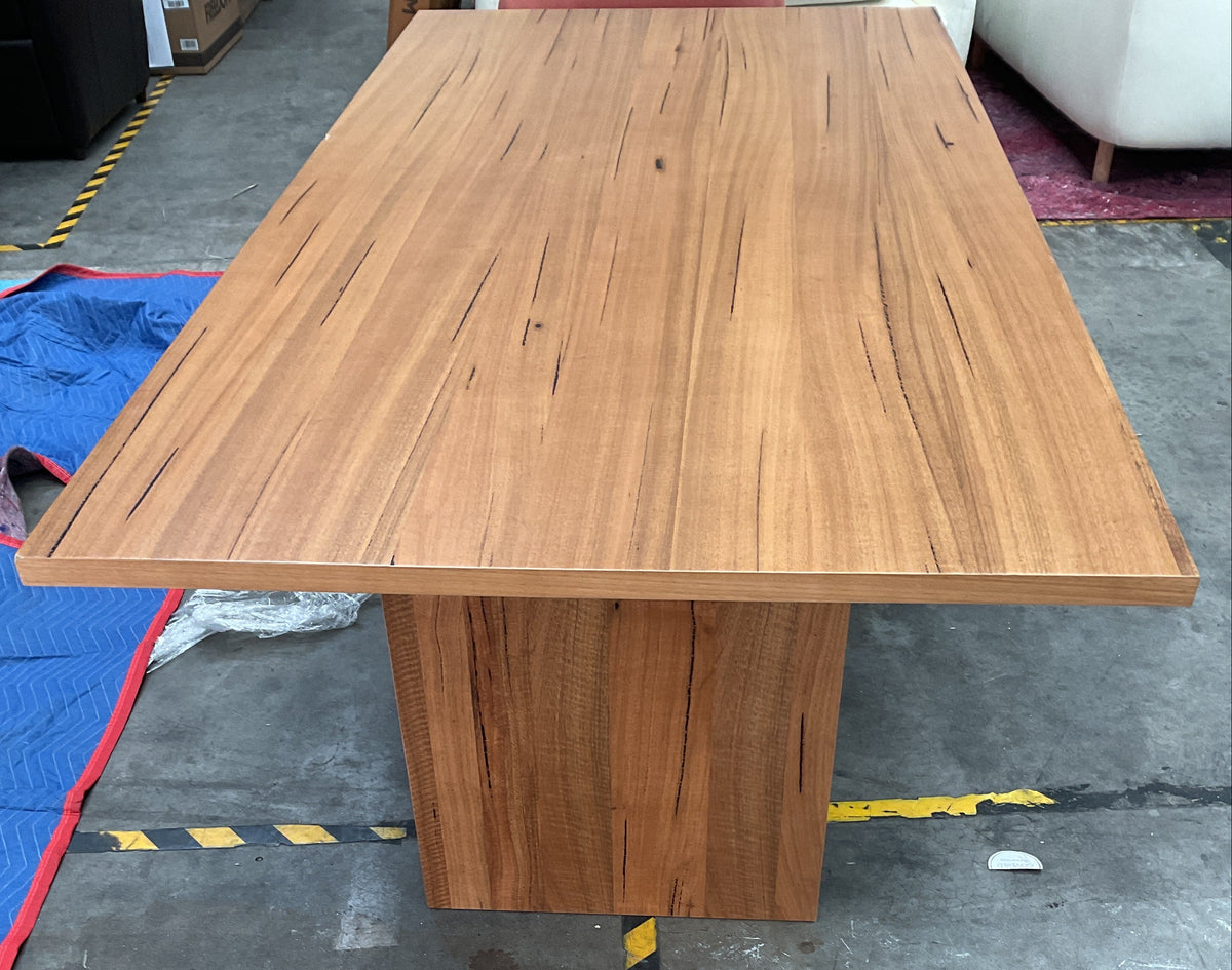 NZ CLZ20686 2 PCE MOSMAN DINING TABLE 240CM NATURAL CARTON 1 & 2