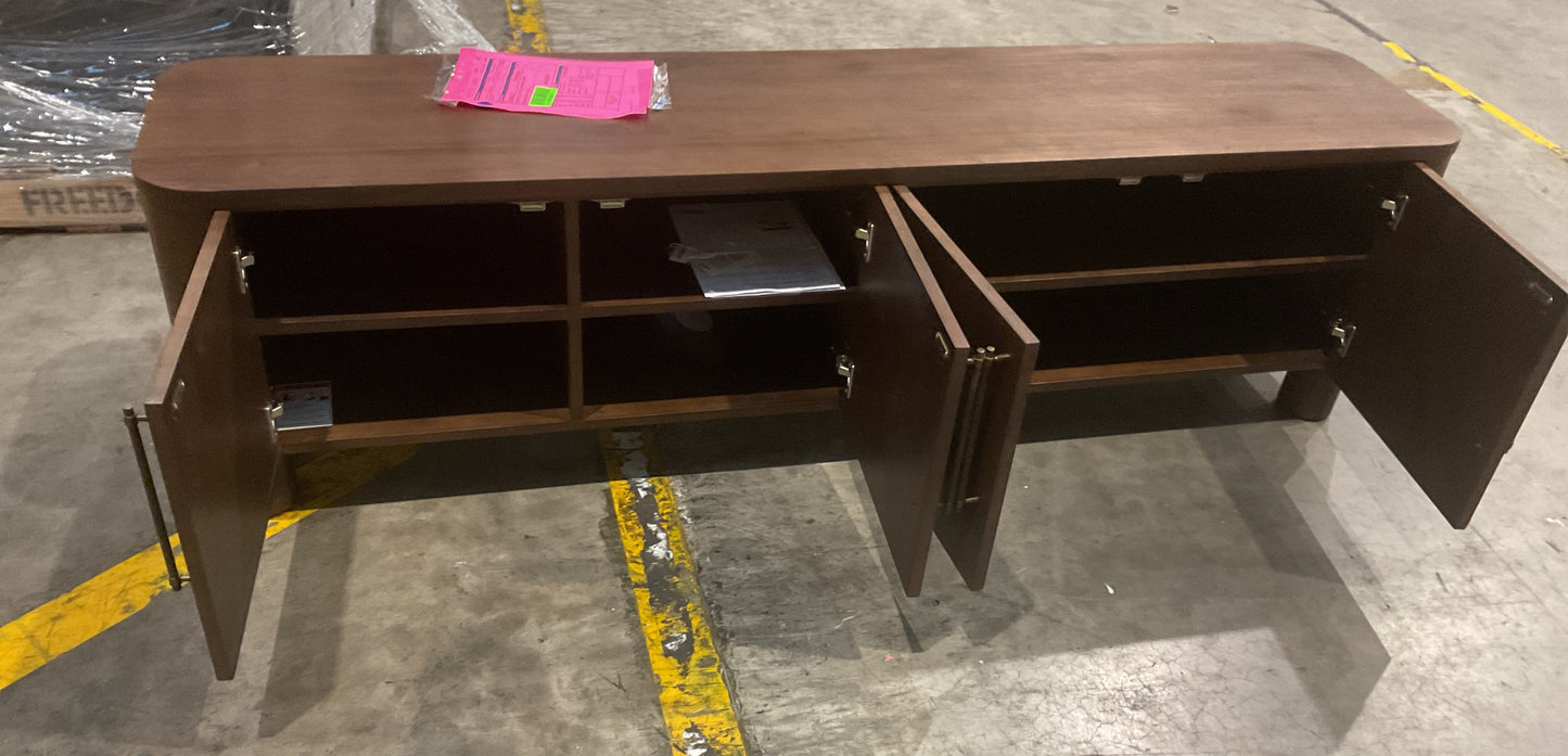 NZ PRZ20282 1 PCE HAMELIN ENTERTAINMENT UNIT 200X45CM WALNUT