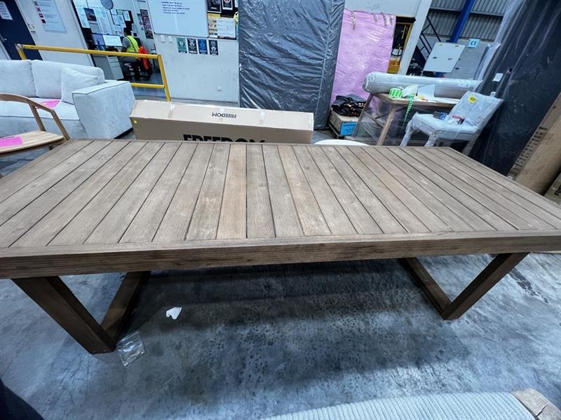 NZ CLZ20371 Cannes Dining Table 267x100CM Acacia MK