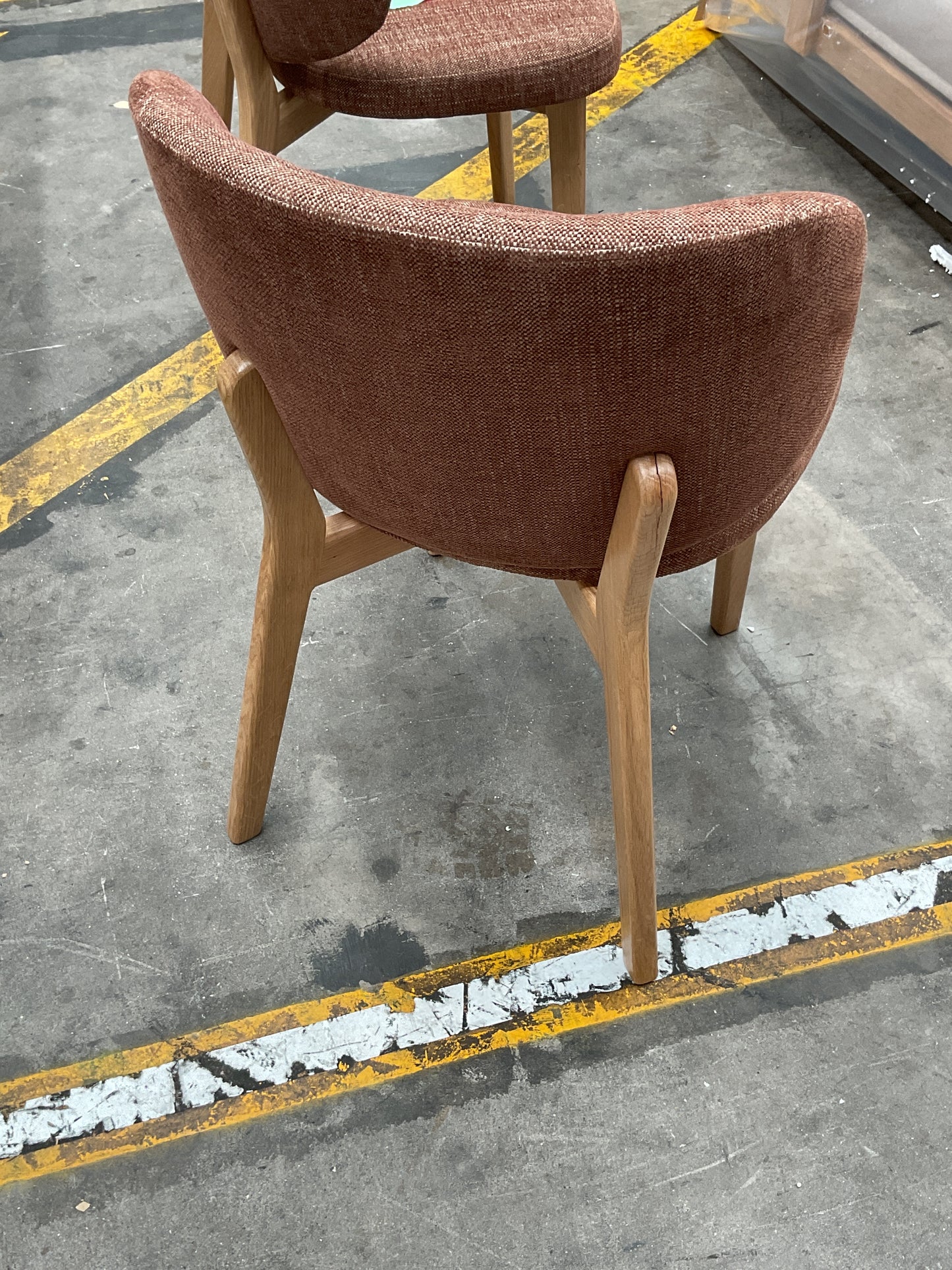 NZ CLZ20524 2 PCE GOMEZ DINING CHAIR TOFFEE