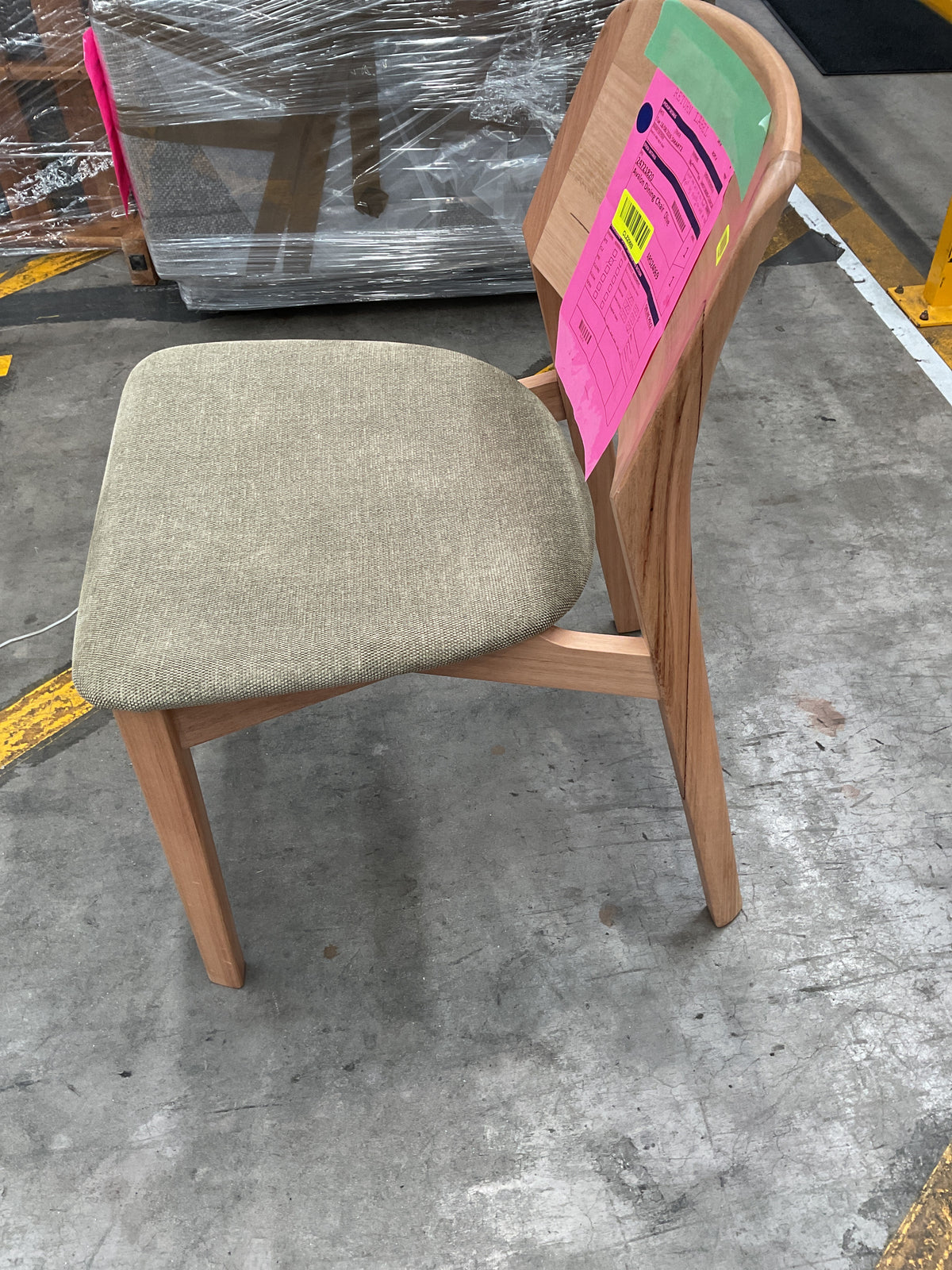 NZ CLZ20689 1 PCE AVALON DINING CHAIR OLIVE