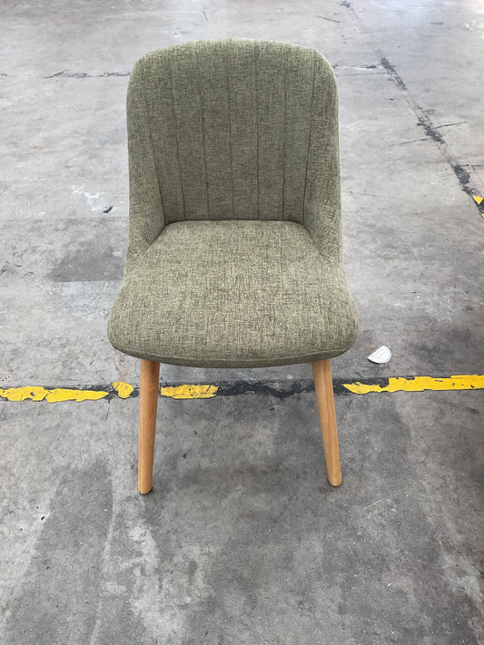 NZ CLZ20683 1 PCE PALMER DINING CHAIR GREEN