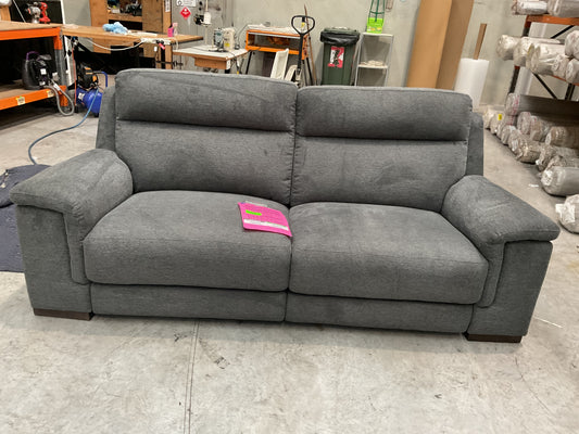 NZ PRZ20204 Barret Electric Recliner Sofa 2.5S Belfast Storm (2 Motion)