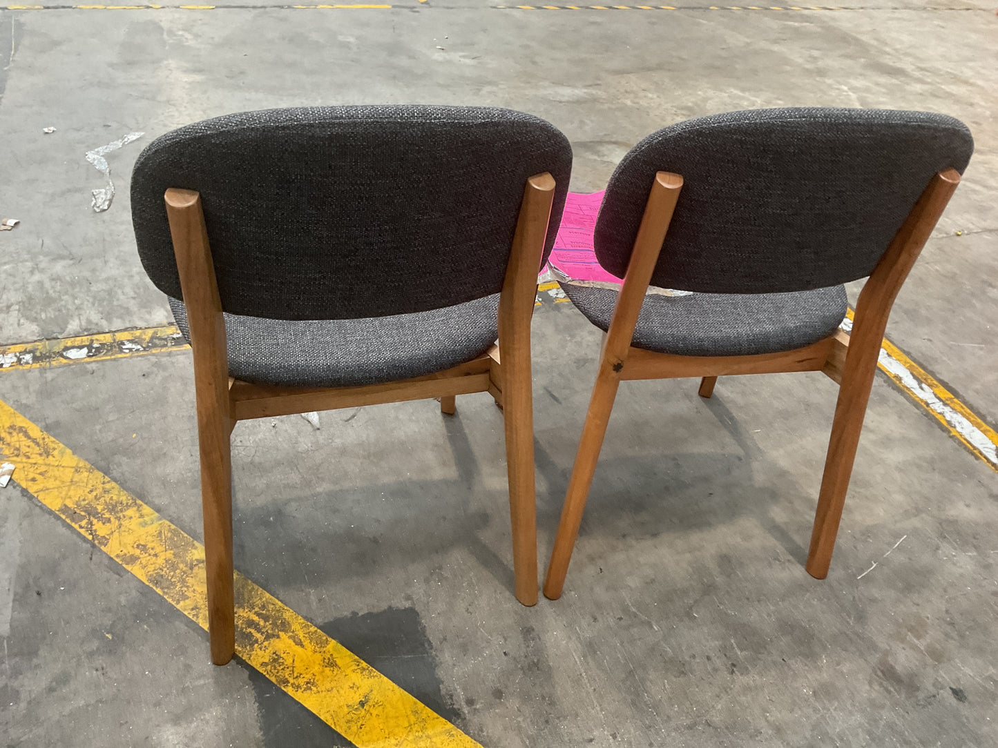 NZ CLZ20647 2 PCE MOSMAN DINING CHAIR
