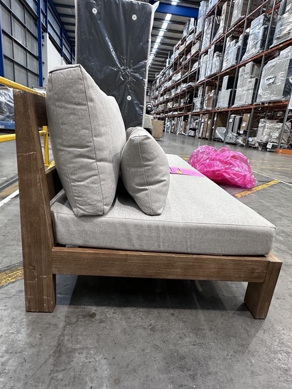 NZ CLZ20258 Cannes Sofa 3S Acacia Natural