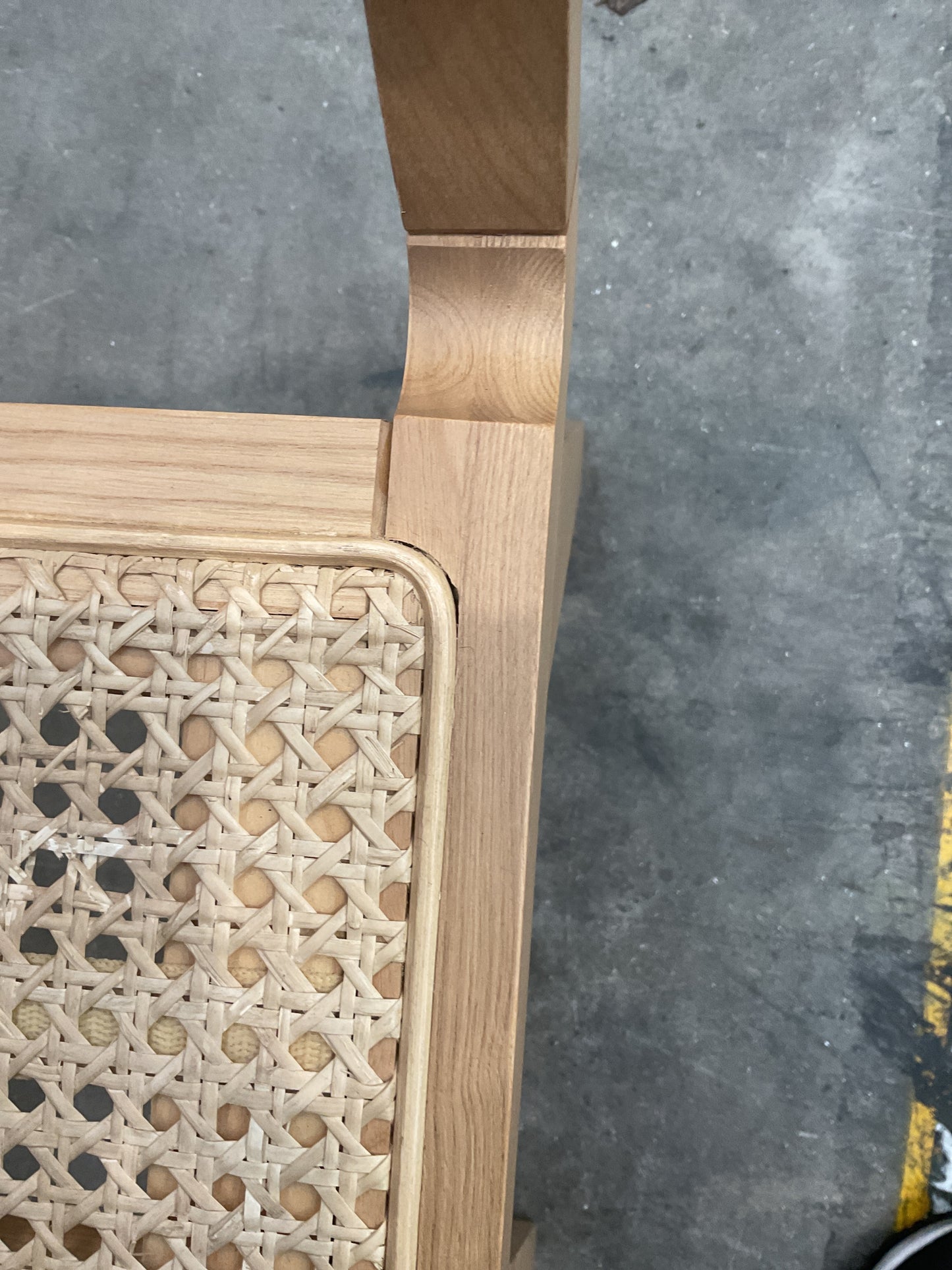 NZ CLZ20649 1 PCE HALLIE DINING CHAIR NATURAL
