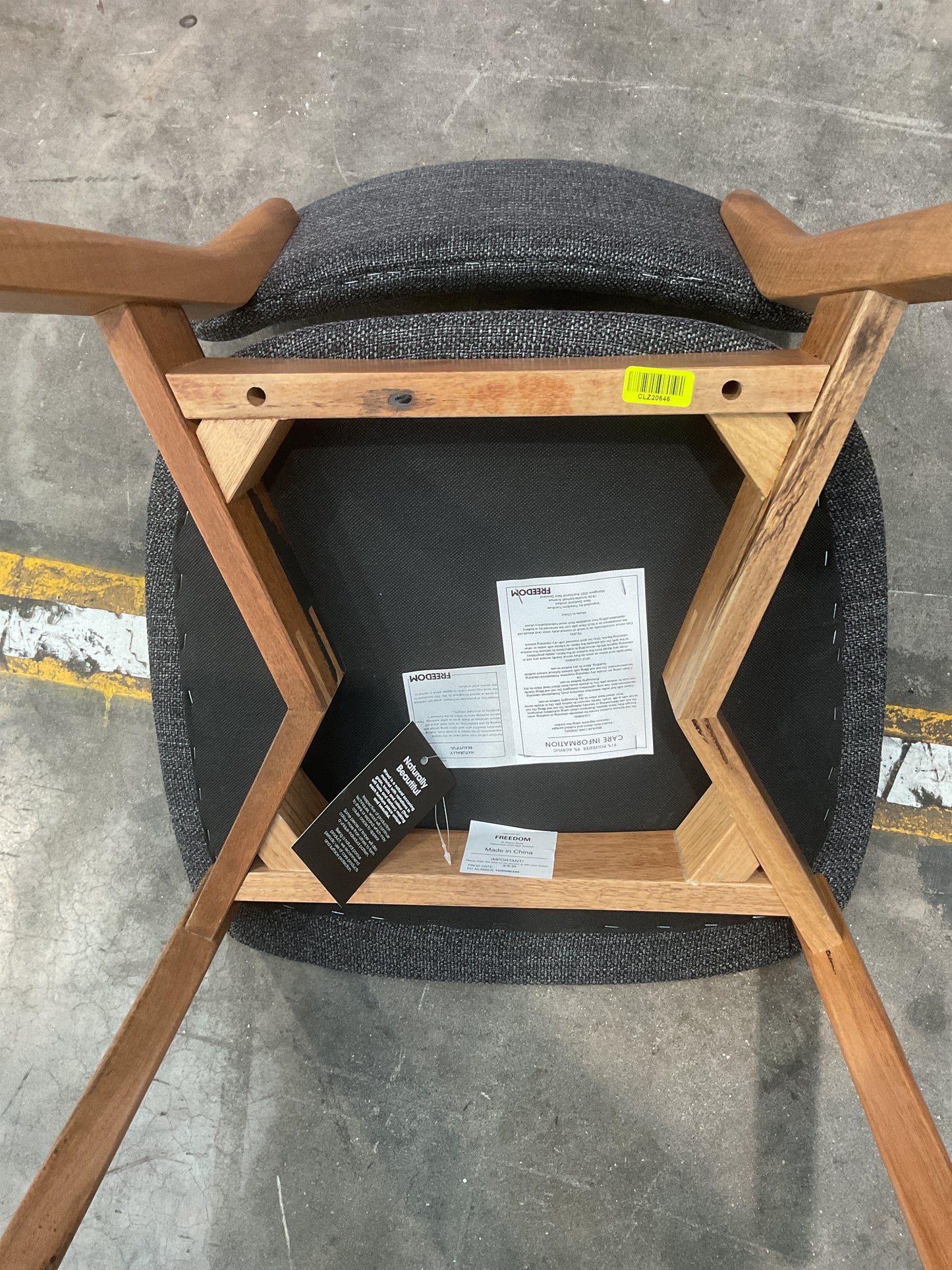 NZ CLZ20646 1 PCE MOSMAN DINING CHAIR