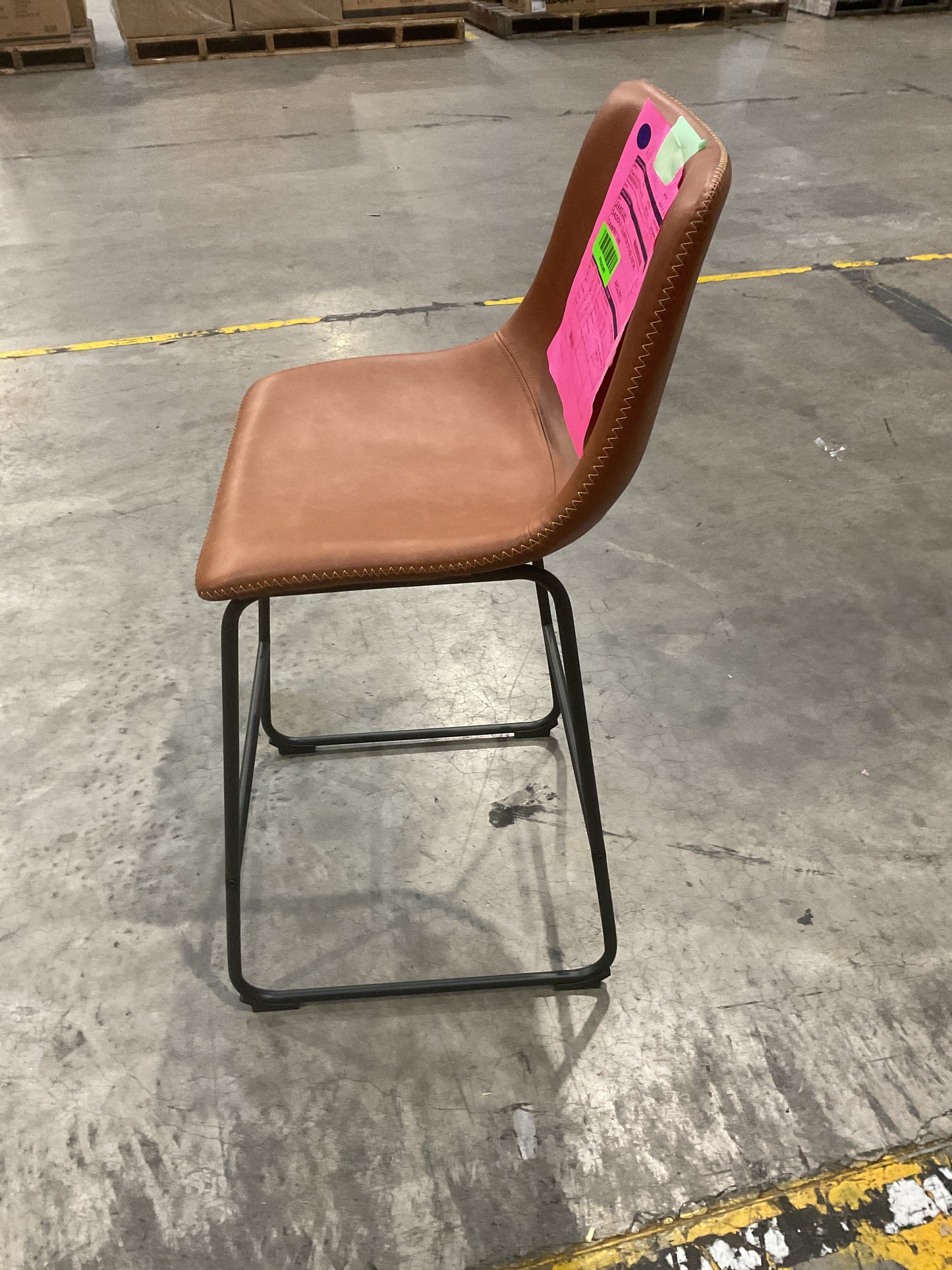 NZ PRZ20286 1 PCE SADDLE COUNTER STOOL 63CM TAWNY TAN