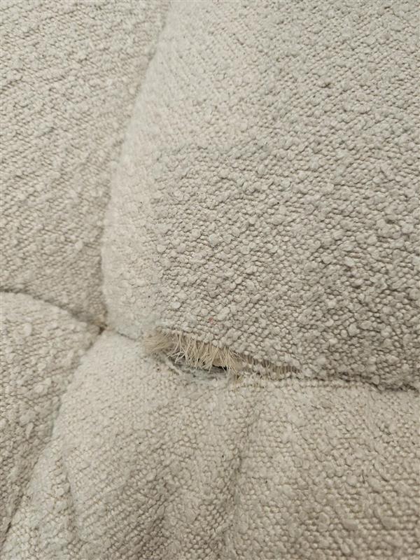 NZ CLZ20351 Aero Armchair Jacquard Boucle Cream