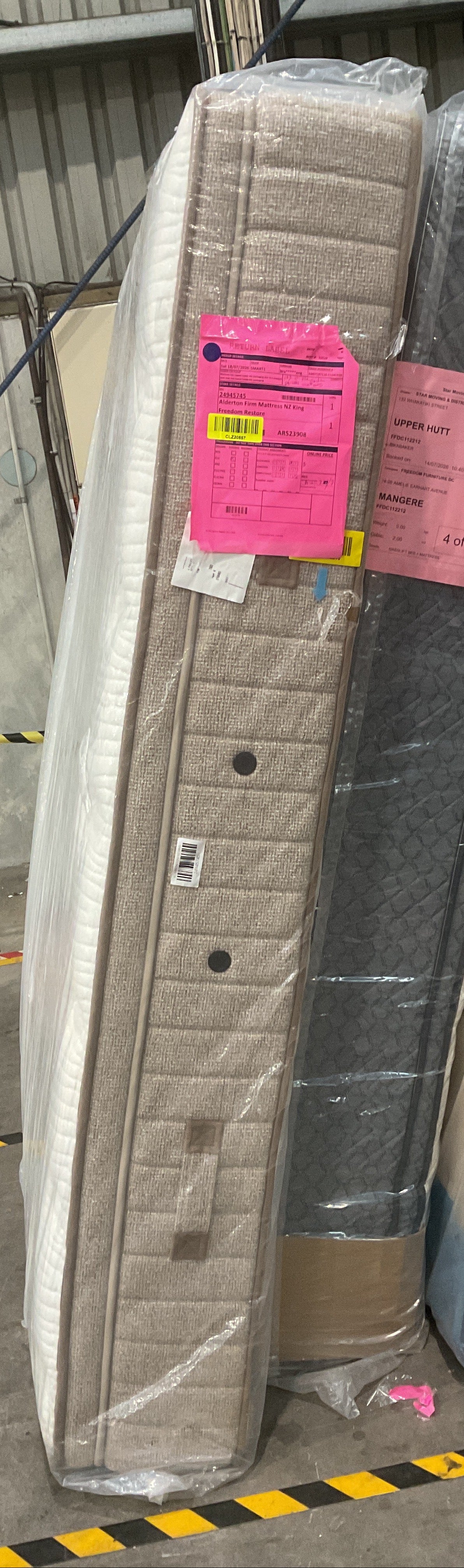 NZ CLZ20657 1 PCE ALDERTON FIRM MATTRESS NZ KING FREEDOM RESTORE