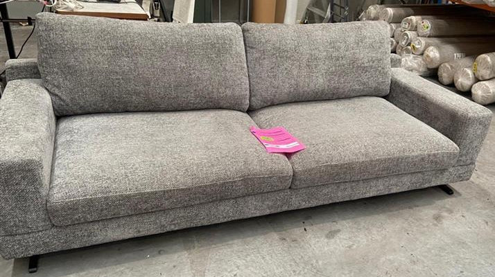 NZ PRZ20298 3 PCE BARI SOFA 3S MORNINGTON STEEL