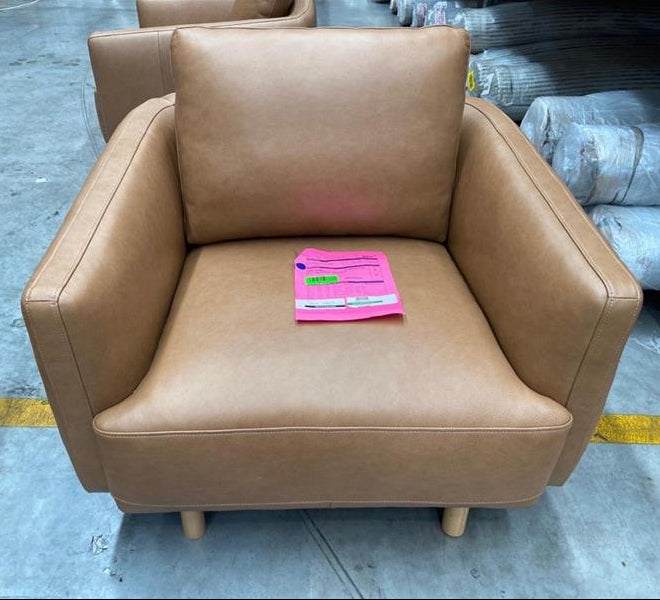 NZ PRZ20311 1 PCE ZARA ARMCHAIR YORK TAN