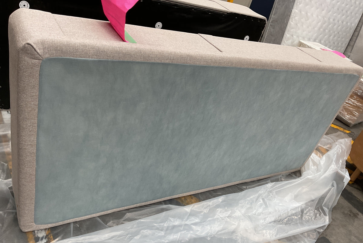 NZ CLZ20715 1 PCE FREEDOM FLOATING 2 DRAWER BASE LONG SINGLE TAUPE (LEFT)