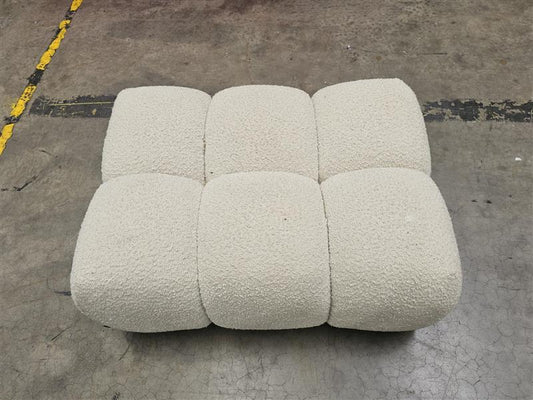 NZ CLZ20350 Aero Ottoman Jacquard Boucle Cream