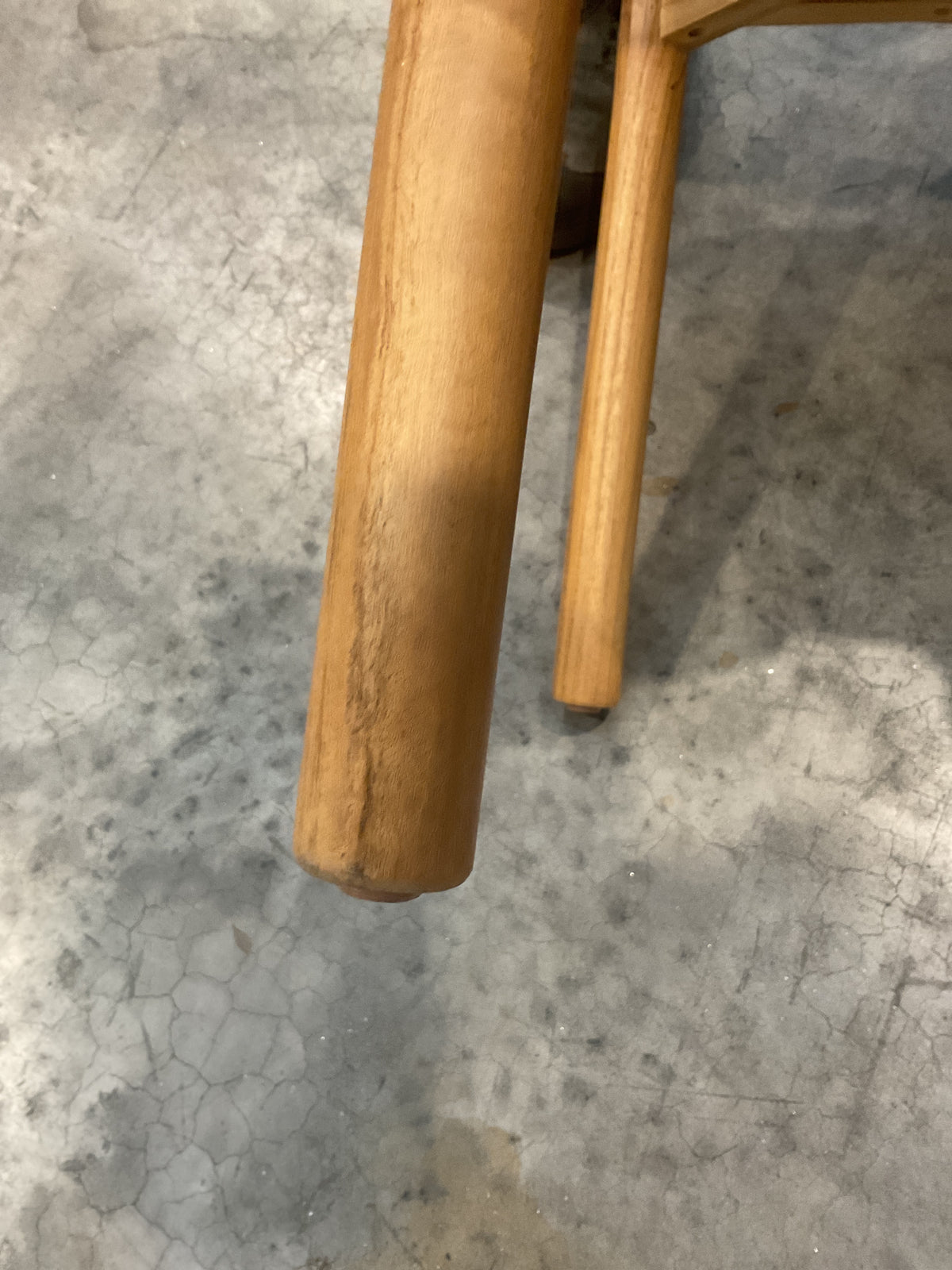 NZ CLZ20664 1 PCE COCO DINING CHAIR OLEFIN NATURAL