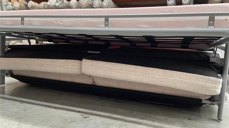 NZ PRZ20290 1 PCE SORRENTO SOFA BED 3S NATHAN WHEAT