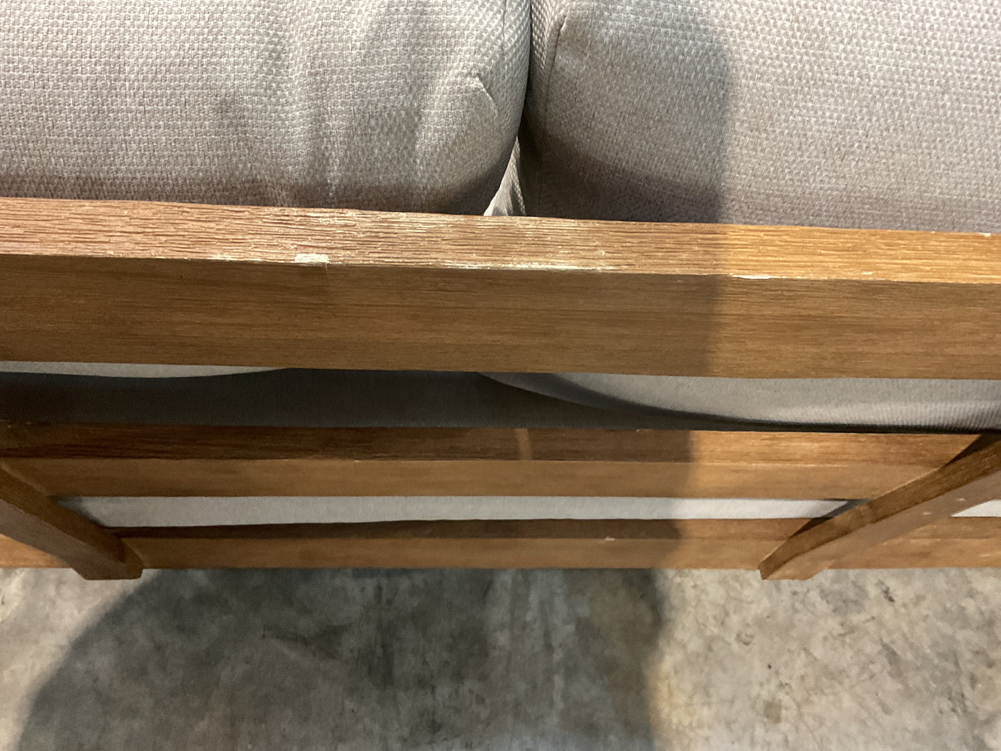 NZ CLZ20635 4 PCE CANNES SOFA 3S ACACIA NATURAL MKII