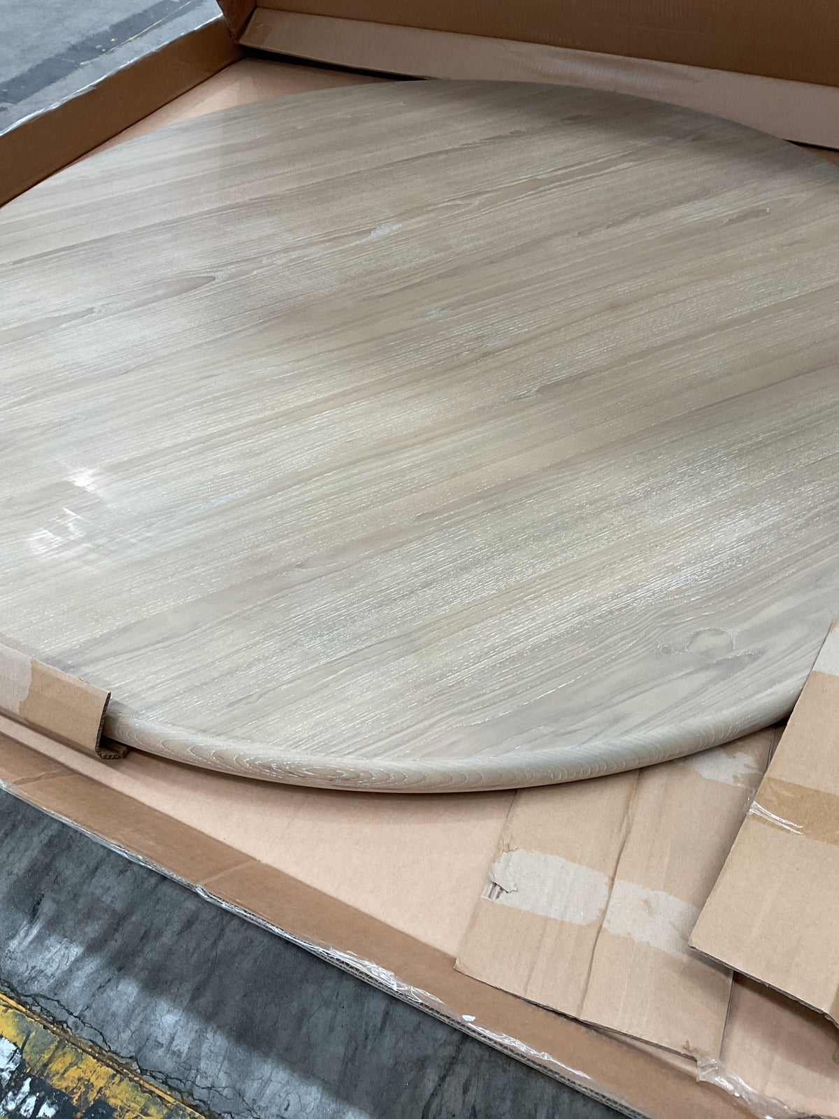 NZ PRZ20296 2 PCE HUDSON DINING TABLE - ROUND 150CM  NATUR