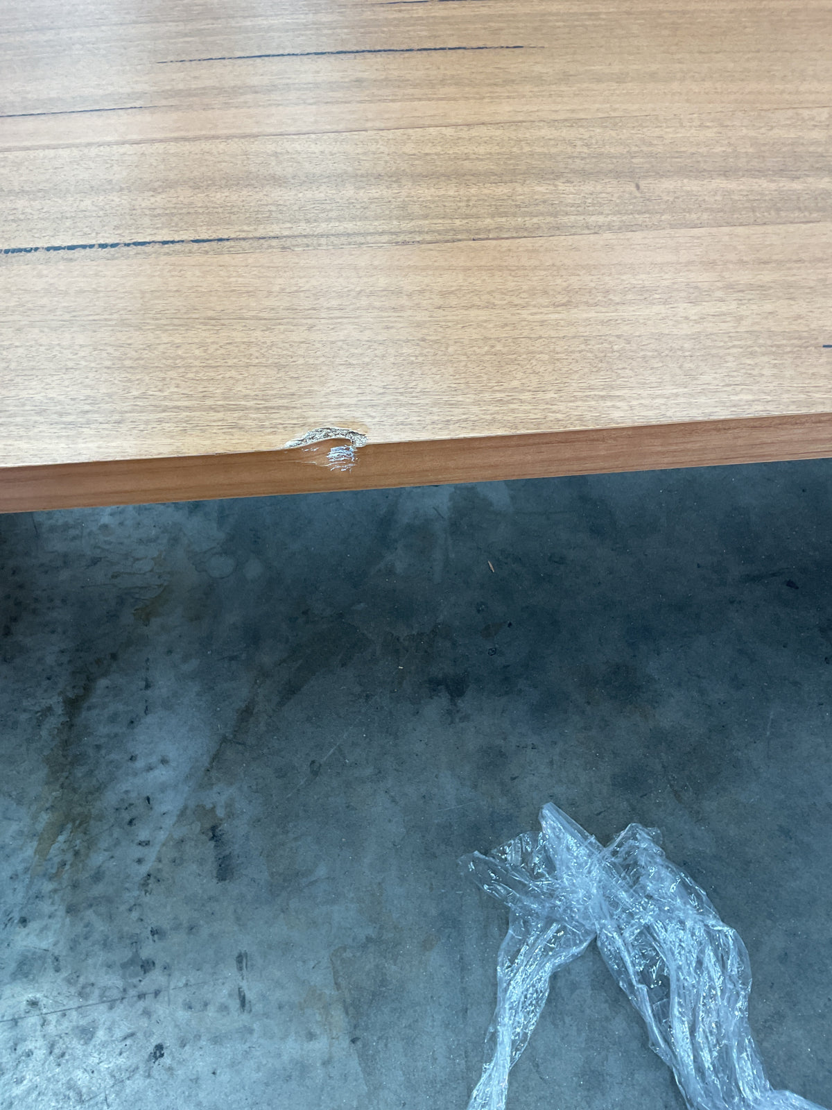 NZ CLZ20686 2 PCE MOSMAN DINING TABLE 240CM NATURAL CARTON 1 & 2