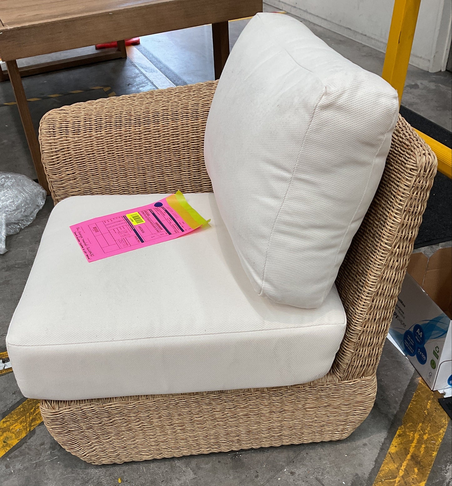 NZ CLZ20595 1 PCE SONATA MODULAR SOFA 1S LAF NATURAL