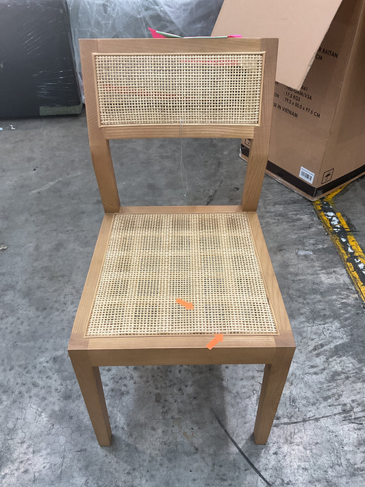 NZ CLZ20655 1 PCE BANGALOW DINING CHAIR RATTAN NATURAL