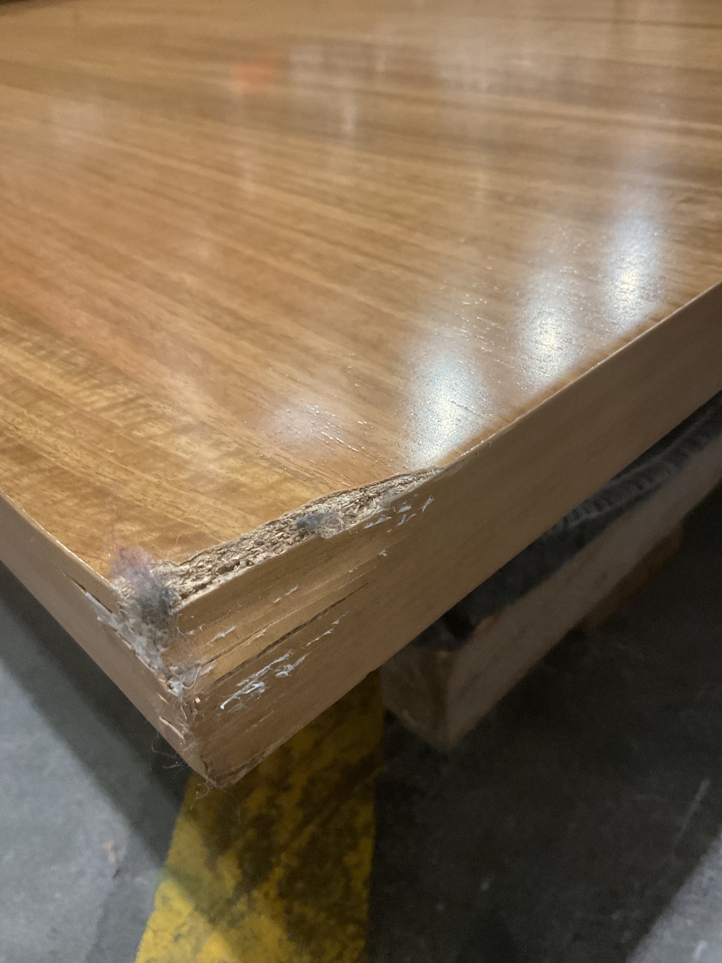 NZ CLZ20662 2 PCE MOSMAN DINING TABLE 240CM NATURAL CARTON 1&2