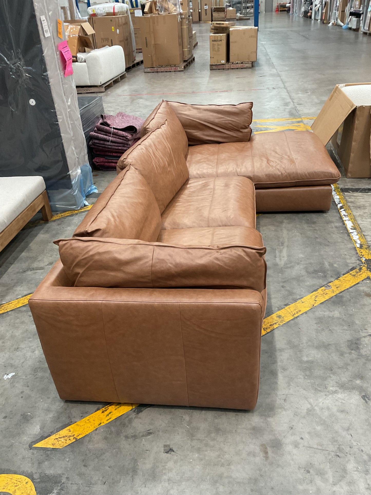 NZ CLZ20257 Sorrento Modular 3S Bendigo Tan