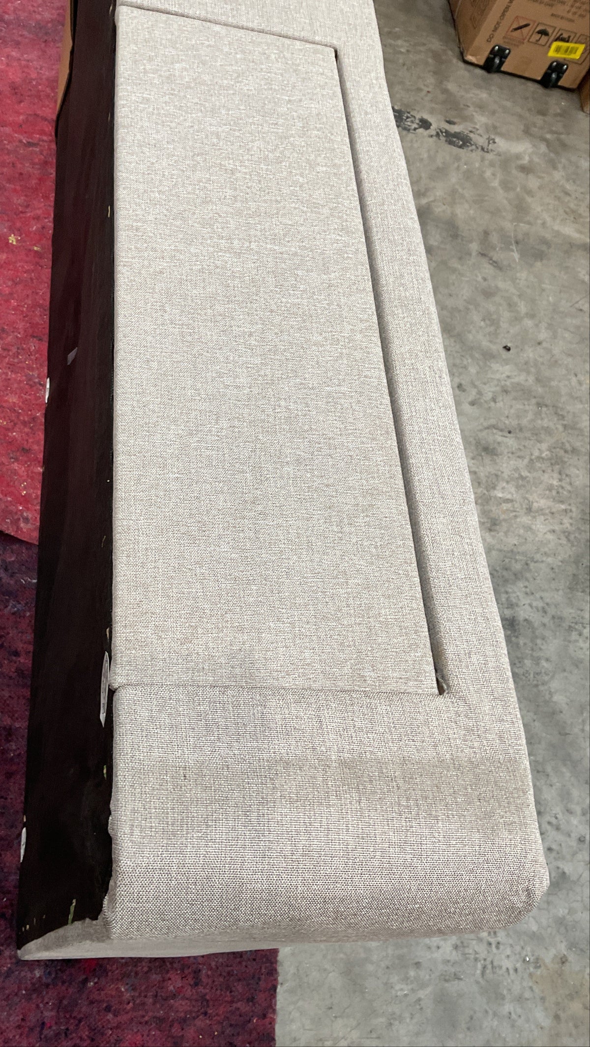 NZ CLZ20678 2 PCE FREEDOM PLATFORM 1 DRAWER BASE SUPER KING SPLIT TAUPE (LEFT & RIGHT)