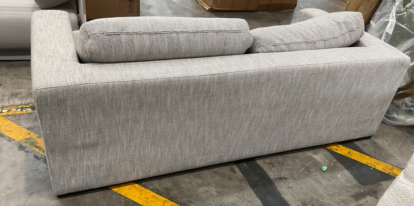 NZ CLZ20581 1 PCE ASPECT SOFA BED 2.5S FANCY SILVERSTREAK