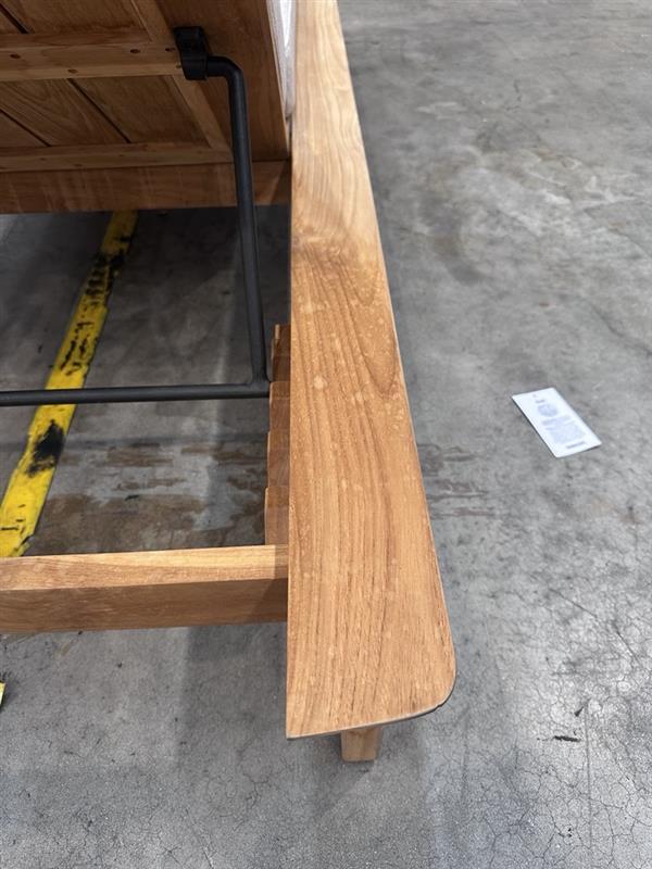 NZ CLZ20574 1 PCE BOREE SUN LOUNGER OLEFIN NATURAL