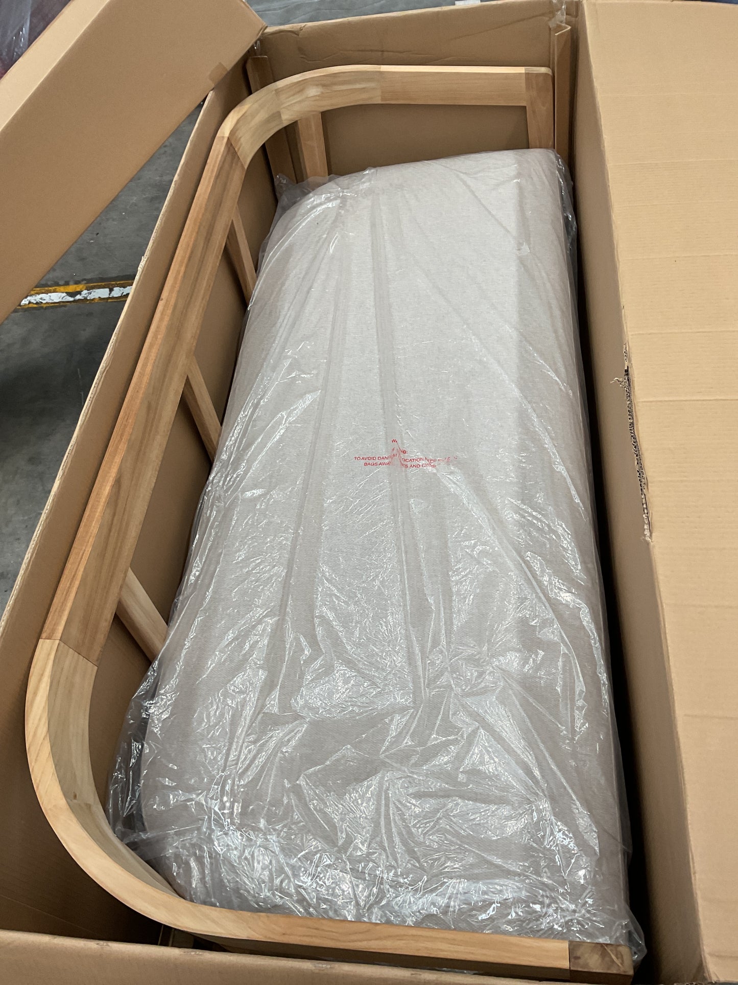 NZ PRZ20267 1 PCE BOREE SOFA 3S TEAK NATURAL