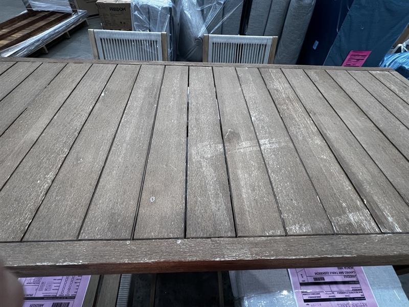 NZ CLZ20376 Cannes Bar Table 210x80CM + 6x Le Vent Outdoor Bar Stools Armless Acacia