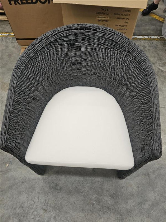 NZ CLZ20365 Navona Outdoor Dining Chair Black