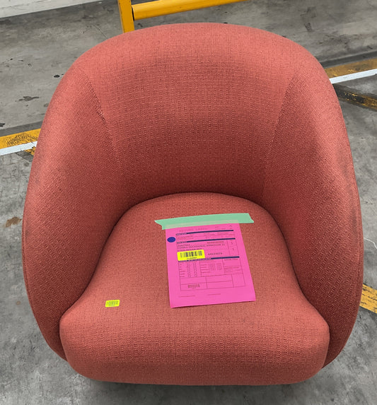 NZ CLZ20687 1 PCE COBBLE OCCASIONAL ARMCHAIR 1S ETON INDIAN RED