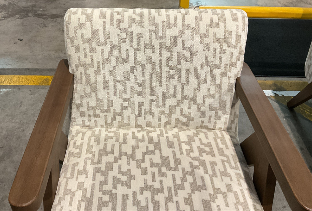 NZ PRZ20312 1 PCE TULUM OCCASIONAL CHAIR MODERNA TAUPE PA