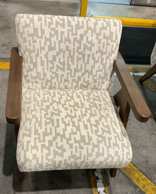 NZ PRZ20312 1 PCE TULUM OCCASIONAL CHAIR MODERNA TAUPE PA