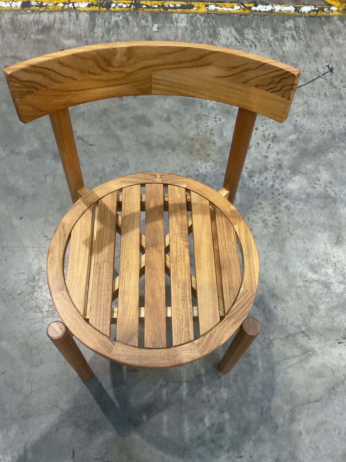 NZ CLZ20664 1 PCE COCO DINING CHAIR OLEFIN NATURAL