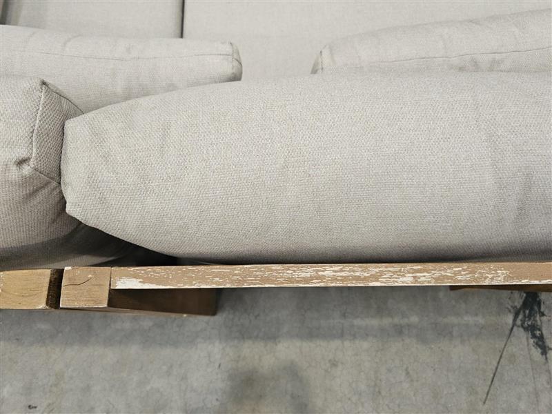 NZ CLZ20353 Cannes Sofa 3S Acacia Natural set