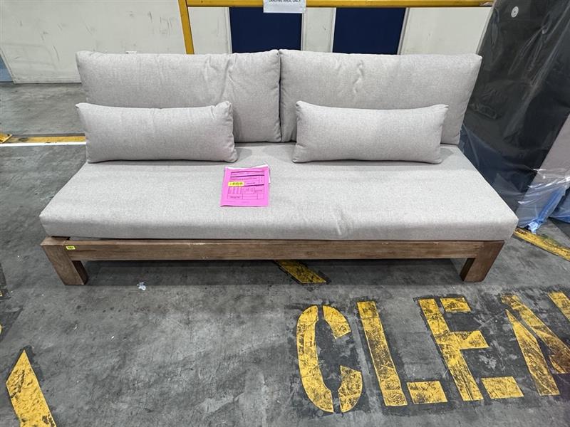 NZ CLZ20258 Cannes Sofa 3S Acacia Natural
