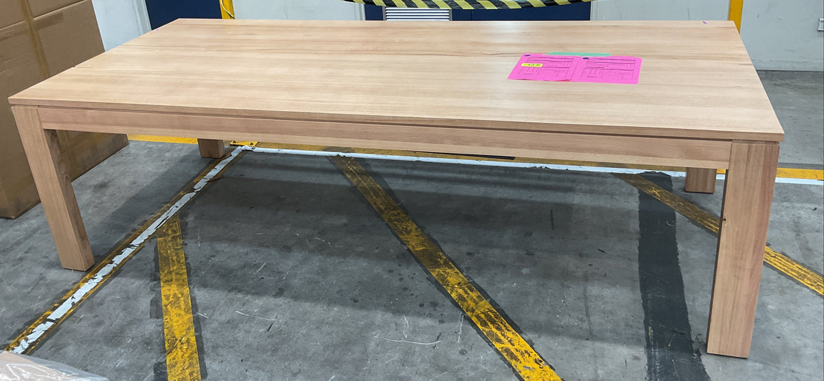 NZ CLZ20717 2 PCE HENSLEY DINING TABLE 260X115CM NATURAL