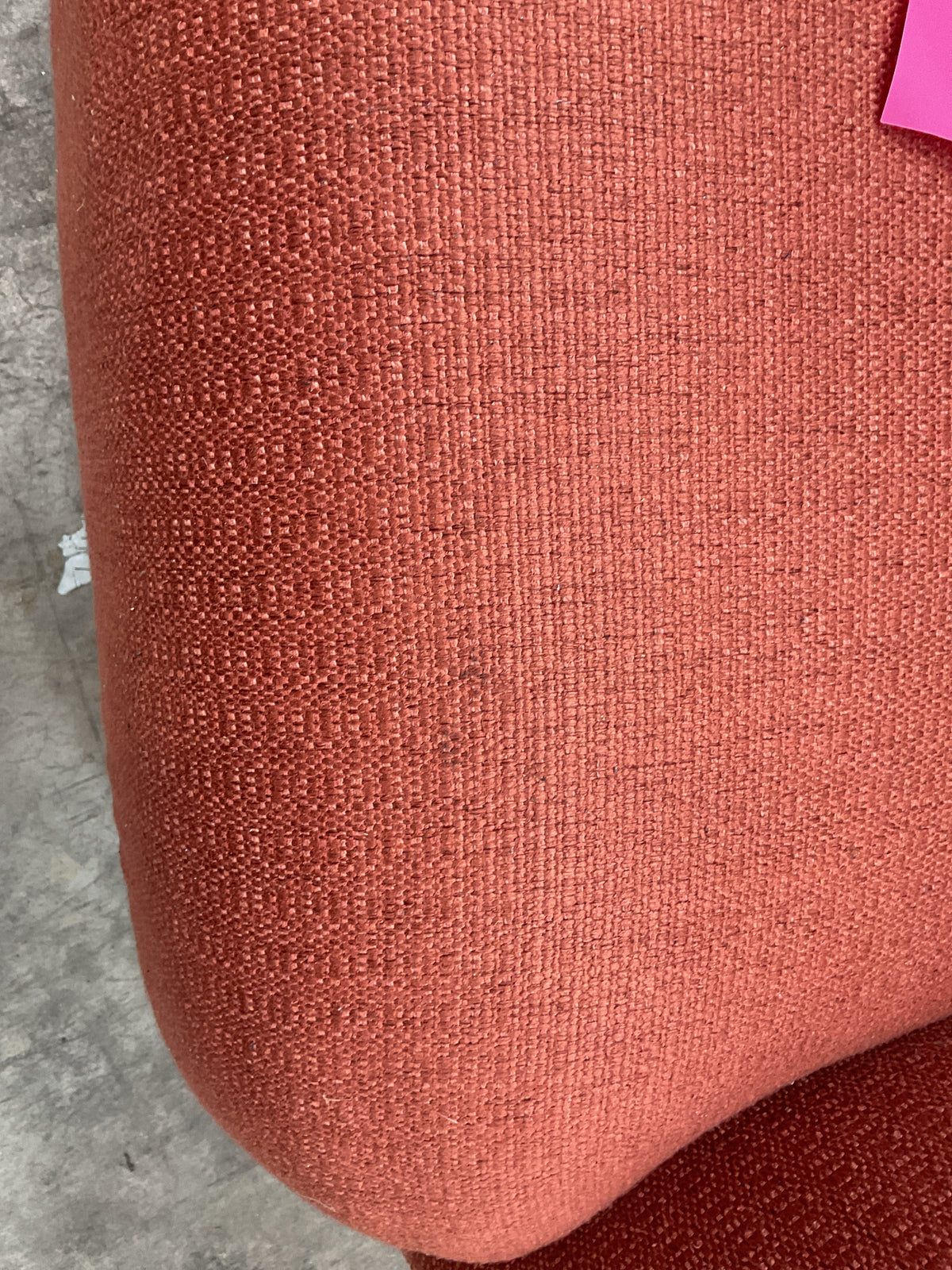 NZ CLZ20687 1 PCE COBBLE OCCASIONAL ARMCHAIR 1S ETON INDIAN RED