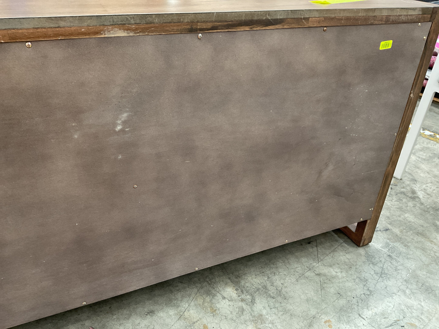 NZ CLZ20587 1 PCE HUBERTT DRESSER 6 DRAWER WALNUT