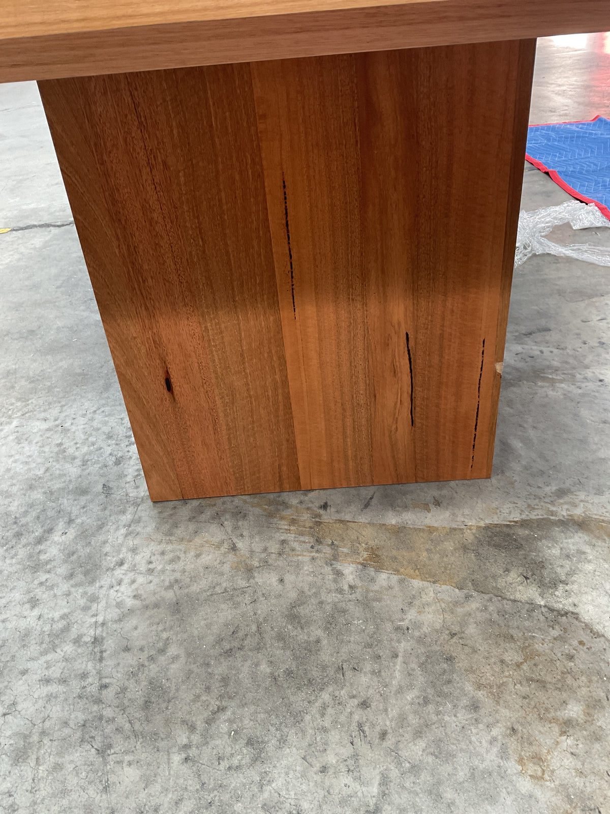 NZ CLZ20686 2 PCE MOSMAN DINING TABLE 240CM NATURAL CARTON 1 & 2