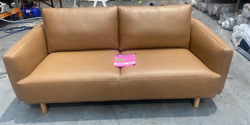 NZ PRZ20244 1 PCE ZARA SOFA 3S YORK TAN